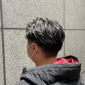 銀座 ツーブロック毛流れパーマ - ヘアーモードキクチ 銀座店【ヘアーモードキクチ】掲載中