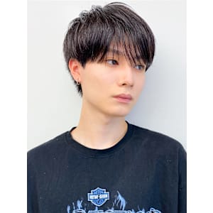 10代20代◎ダウンパーマ×ショートマッシュ/シースルーマッ - L men's 渋谷 メンズカット/眉毛/メンズ パーマ/ニュアンスパーマ【エル メンズ】掲載中