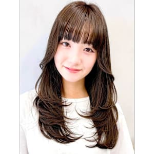 美髪レイヤー韓国ヘアロングくびれワンカールハッシュカット - soar 髪質改善 レイヤーカット 【渋谷 髪質改善サロン】【ソア カミシツカイゼン レイヤーカット】掲載中