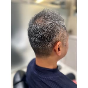 【麻布十番/メンズカット】ベリーショート　ソフトモヒカン