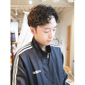 【morio成増/宇佐美】刈り上げ×強めパーマ