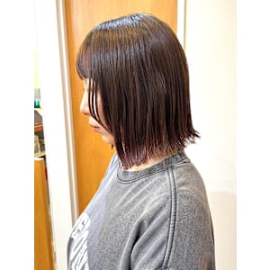 【morio成増/宇佐美】切りっぱなしボブ×流行り - モリオ・フロム・ロンドン成増店【モリオフロムロンドンナリマステン】掲載中
