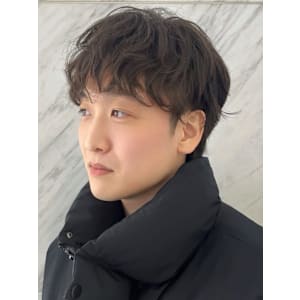 メンズカラー アッシュブラウン ニュアンスパーマ 20代 - Ai WilL【アイウィル】掲載中