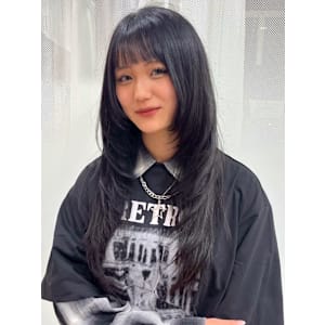 ハッシュカット レイヤーカット ブルーグレー ロング 20代 - Ai WilL【アイウィル】掲載中