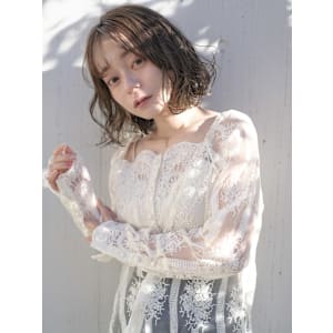 波巻きミディ×シアグレージュ 髪質改善 ミルクティーブラウン - ARiA TWiN by ECLART【アリアツインバイエクラート】掲載中