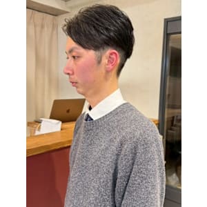 ビジネスヘア 刈り上げ ツーブロック メンズショート 30代