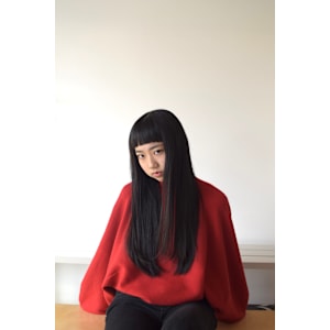 重めパッツン前髪×黒髪ロング - ouioui hair make et cetera【ウイウイ　ヘアメイクエトセトラ】掲載中