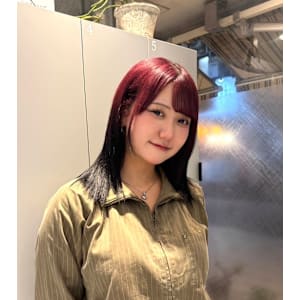 甘さひかえめチェリーレッド - EARTH/E 吉祥寺店 ハイライト/髪質改善/縮毛矯正【アース　エレガンス　キチジョウジテン　ハイライト　カミシツカイゼン　シュクモウキョウセイ】掲載中