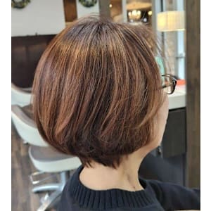 ショートボブ　ハイライト - ENOMOTO 髪質改善・白髪ぼかし【エノモト】【エノモト】掲載中