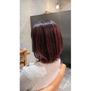 ラズベリーレッド☆ - 半個室型美容室 Sourire 姪浜店【ハンコシツガタビヨウシツスーリールメイノハマテン】掲載中