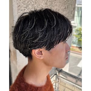 メンズメッシュ×フェザーパーマ★ - SiLO 大名2号店【シロ ダイミョウニゴウテン】掲載中