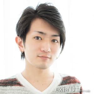 ナチュラルアシメ×アッシュブラック×30代/40代