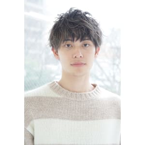 エアリーショート×アッシュブラック×30代/40代