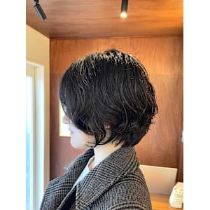 《kitin吉祥寺》ショートボブ パーマ - kitin 吉祥寺【キティン キチジョウジ】掲載中