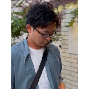 アップバング - Les Mains メンズ特化サロン【レマン】【レマン メンズトッカサロン】掲載中