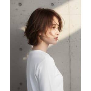 大人ショート　ソフトウルフ　ナチュラル - くせ毛に特化した髪質改善サロン　SORA【クセゲニトッカシタカミシツカイゼンサロン　ソラ】掲載中