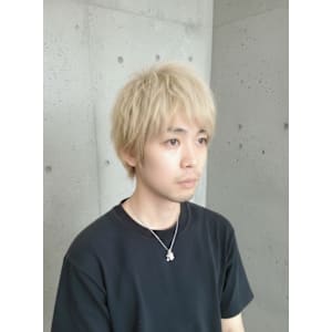 マッシュ×ミルクティーベージュ