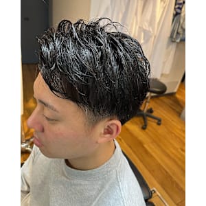 大人気のツーブロパーマスタイル - メンズサロン エクシア～brat～【メンズサロン エクシアブラト】掲載中