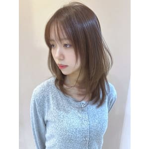 レイヤーカット アッシュブラウン 顔周りカット 髪質改善 - Reginavita 栄店【レジナヴィータ サカエテン】掲載中