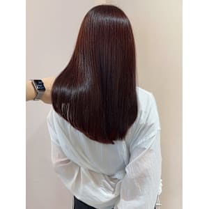 チェリーブラウン 艶髪 ストレート 髪質改善トリートメント - Reginavita 栄店【レジナヴィータ サカエテン】掲載中