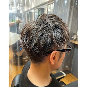 ショートパーマスタイル×アースカラー×30代/40代 - メンズサロン エクシア～brat～【メンズサロン エクシアブラト】掲載中