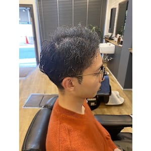 ニュアンスパーマ×アースカラー×30代/40代 - メンズサロン エクシア～brat～【メンズサロン エクシアブラト】掲載中