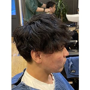 ニュアンスパーマ×アースカラー×30代/40代 - メンズサロン エクシア～brat～【メンズサロン エクシアブラト】掲載中