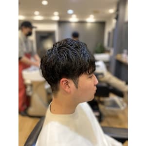 ニュアンスパーマ×アースカラー×30代/40代 - メンズサロン エクシア～brat～【メンズサロン エクシアブラト】掲載中