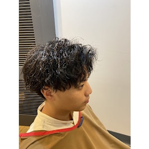 ツイストスパイラルパーマ×アースカラー×30代/40代 - メンズサロン エクシア～brat～【メンズサロン エクシアブラト】掲載中