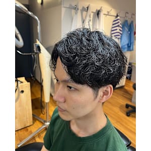 襟足スッキリ！マッシュパーマ - メンズサロン エクシア～brat～【メンズサロン エクシアブラト】掲載中