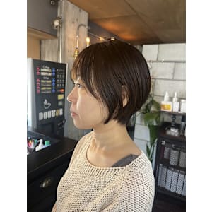 ショートボブ×柔らかブラウン - fustener【ファスナー】掲載中