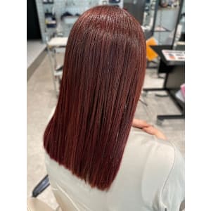 ピンクブラウンカラー 髪質改善 ブリーチ ハイトーン 20代 - 岡山髪質改善美容室 hair studio Chao by MICHI 【ヘアースタジオチャオ】【オカヤマカミシツカイゼンビヨウシツヘアースタジオチャオバイミチ】掲載中