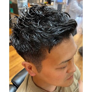 大人気の朝のセットが楽になるパーマ - メンズサロン エクシア【メンズサロン エクシア】掲載中