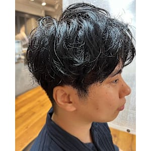大人気の直毛でもセット簡単な朝楽パーマ - メンズサロン エクシア【メンズサロン エクシア】掲載中