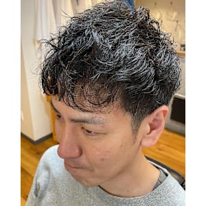 カット＋ツイストスパイラルパーマ