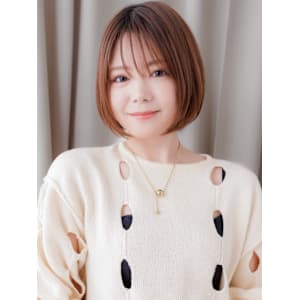 ミルクティーブラウン艶感ストレート小顔丸みボブ20代30代 - COVER HAIR bliss【カバーヘア ブリス】戸田公園/戸田公園西口店【カバーヘアブリス トダコウエン トダコウエンニシグチテン】掲載中