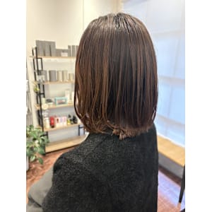 ミディアムボブ - 半個室 rire hair 香椎店【ハンコシツリールヘアーカシイテン】掲載中