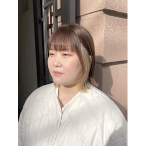 ベージュカラー/ポイントブリーチ/ブリーチカラー - AO。【アオ】掲載中