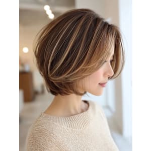 ショートボブ/白髪ぼかし/白髪染め/ハイライト - tricca 代官山本店 【トリッカ ダイカンヤマ】【トリッカ ダイカンヤマホンテン】掲載中