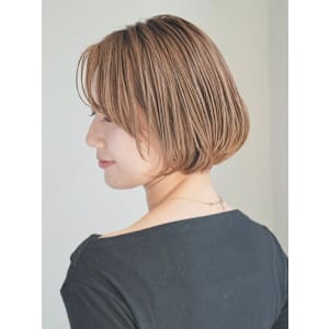 ショート・ボブ/丸顔/前髪あり/絶壁解消/40代/50代/ - INCEPTION  GINZA 銀座【インセプション】掲載中