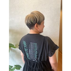 マッシュショート×デザインカラー - G.O.A.T factory【ゴート ファクトリー】掲載中