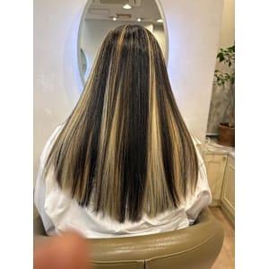 ロング　メッシュ - hair&make imus MADOMOAZEL【ヘアーアンドメイク イムス マドモアゼル】掲載中