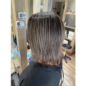 ハイライト/白髪ぼかし/ベージュ/下赤塚