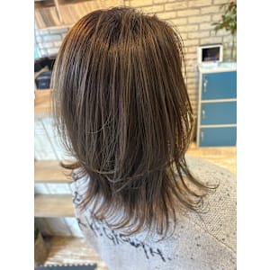 ハイライトカラー/白髪ぼかし/グレージュ/外ハネ/下赤塚 - Sepiage sept【セピアージュ セプト】掲載中