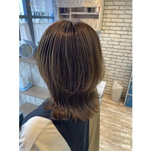 秋色/オリーブカラー/ハイライト/下赤塚