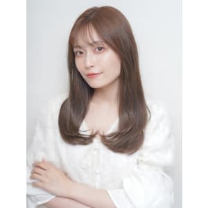 ベージュ ワンカール レイヤーカット シースルーバング - 髪質改善 SEPT. 天神大名【カミシツカイゼン セプト テンジンダイミョウ】掲載中