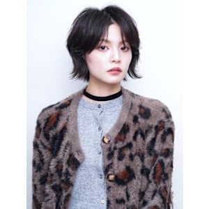 レイヤーボブ 暗髪カラー アッシュ 20代 ショートボブ - 髪質改善 SEPT. 天神大名【カミシツカイゼン セプト テンジンダイミョウ】掲載中