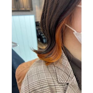 インナーカラー/北千住 - agir hair 北千住【アジールヘア】北千住駅西口店【アジールヘア キタセンジュ キタセンジュエキニシグチテン】掲載中