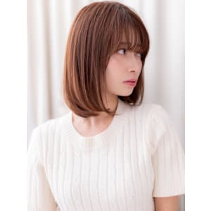 インナーカラーワンカールミディアムレイヤー　ボルドーカラー - COVER HAIR bliss【カバーヘア ブリス】北浦和/北浦和西口店【カバー ヘア ブリス キタウラワ キタウラワニシグチテン】掲載中