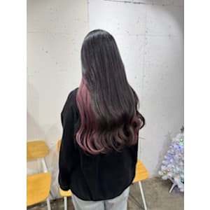 インナーピンクカラー - agir hair 北千住【アジールヘア】北千住駅西口店【アジールヘア キタセンジュ キタセンジュエキニシグチテン】掲載中